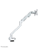 Neomounts fpma d750silver2 monitor tafelbeugel 1 voudig 25 4 cm 10 81 3 cm 32 zilver kantelbaar en zwenkbaar in hoogte verstelbaar roteerbaar