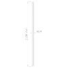 Newstar verlengstang geschikt voor serie newstar beamerhouder fpma c200 serie newstar beamerhouder fpma c400 serie newstar beamerhouder plasma c100 serie