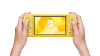 Nintendo switch lite geel