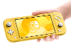 Nintendo switch lite geel
