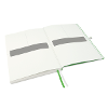 Notebook hc a4 gelijnd rood