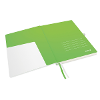 Notebook hc a4 gelijnd rood