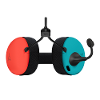 Pdp 500 162 eu blrd over ear headset gamen kabel stereo blauw rood gee loxeerd ruisonderdrukking microfoon noise cancelling microfoon uitschakelbaar mute