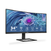 Philips monitore 346e2cuae 00 led monitor energielabel f a g 86 4 cm 34 inch 3440 x 1440 pixel 21 9 4 ms hdmi displayport audio line out usb c usb a