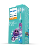 Philips sonicare hx6322 04 for kids elektrische kindertandenborstel sonisch wit bont