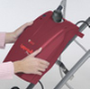 Polti strijkplank vaporella power system 2440 w rood en grijs pol 009