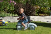 Retro roller loopauto jean