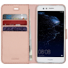 Roze wallet tpu booklet voor de huawei p10 lite