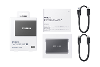 Samsung t7 externe ssd 1tb grijs