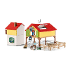 Schleich grote boerderij met stal en dieren 42407