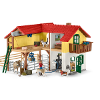 Schleich grote boerderij met stal en dieren 42407
