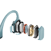 Shokz openrun pro bone hoofdtelefoon blauw