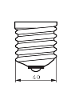 Signify 19742915 halogeen metaaldamp 283 mm e40 600 w buis 1 stuk s