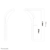 Soundbarsteun ups100bk