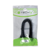 Techly displayport dvi aansluitkabel 1x displayport stekker 1x dvi stekker 24 1 polig 3 m zwart