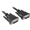 Techly dvi aansluitkabel 1x dvi stekker 24 1 polig 1x dvi stekker 24 1 polig 1 8 m zwart