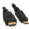 Techly hdmi aansluitkabel 1x hdmi stekker 1x hdmi stekker c mini 3 m zwart