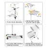 Techly ica tb tpm 6 beamer transportwagen kantelbaar afstand vloer plafond max 1100 mm wit