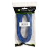 Techly usb 3 0 aansluitkabel 1x usb 3 0 stekker a 1x micro usb 3 0 stekker b 3 m blauw vergulde steekcontacten