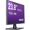 Terra led 2456w led monitor 60 5 cm 23 8 inch energielabel a a e 1920 x 1080 pix full hd 5 ms audio line in dvi displayport hdmi hoofdtelefoon