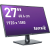 Terra led 2756w led monitor 68 6 cm 27 inch energielabel a a f 1920 x 1080 pix full hd 6 ms displayport hdmi vga audio line in ads led