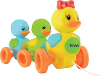 Trekfiguur waggel eendjes