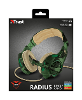 Trust gxt310c radius jungle camo gaming headset 3 5 mm jackplug kabelgebonden on ear camouflage