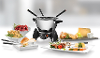Unold 48615 fondue 500 w zwart zilver