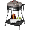 Unold barbecue power grill staande grill elektrisch met handmatige temperatuursinstelling zwart zilver