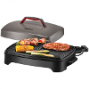 Unold barbecue power grill staande grill elektrisch met handmatige temperatuursinstelling zwart zilver
