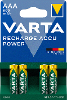 Varta ready2 use oplaadbare aaa batterijen 800mah 4 stuks