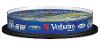 Verbatim 43480 cd rw disc 700 mb 10 stuk s spindel herschrijfbaar