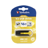Verbatim v3 usb drive 16gb 16gb usb 3 0 3 1 gen 1 type a zwart geel usb flash drive