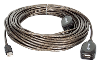 Verlengkabel usb 2 0 manhattan 1x usb 2 0 stekker a 1x usb 2 0 bus a 20 m zwart