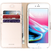 Wallet tpu booklet voor de iphone 8 plus 7 plus goud