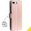 Wallet tpu booklet voor de iphone 8 plus 7 plus rose gold