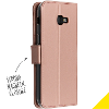Wallet tpu booklet voor de samsung galaxy a5 2017 rose goud