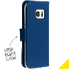 Wallet tpu booklet voor de samsung galaxy s7 blauw
