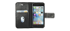 Zwarte copenhagen book case voor de iphone 5 5s se