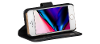 Zwarte copenhagen book case voor de iphone 5 5s se