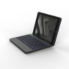 Zwarte rugged messenger keyboard case voor de ipad pro 9 7