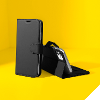 Zwarte wallet tpu booklet voor de samsung galaxy j3 2017