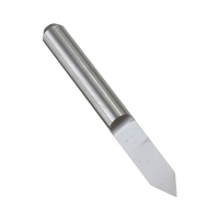 0.1Mm 60 Degree Pcb Engraving Bit V Shape Flat Bottom Sharp Knife Carbide Cnc Bit