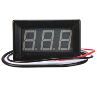 0.56 Inch Digital Ammeter Amp Mini Current Led Panel Meter 0 1a / 10a / 50a / 100a