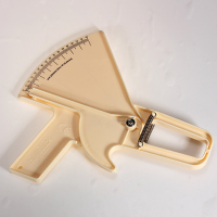 0 80Mm Slim Guide Skinfold Caliper Measure Body Fat Tester