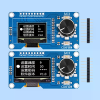 0,96/1,3 Inch wit Oled scherm gecombineerd met EC11 rotary encoder modules IIC interface voor Arduinos