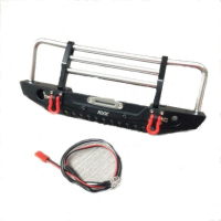 1/10 TRAXXAS TRX 4 TRX4 T4 Metal Alloy Front Bumper Collision Beam Rc Car Parts