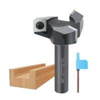 1/2 Inch shank 3 flutes router bit CNC carbide spoilboard surfacing slab flattening milling cutter met 2