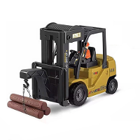 1/24 QH207 1D Vorkheftruck Elektrische RC Auto Kraanmodellen met Geluid en Licht Spray Kinderspeelgoed