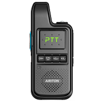 1/2PCS AIRITON AI 828C Walkietalkie Dual PTT UHF Draadloze Kopie Frequentie Duidelijke Stem Rapport 16 Kanalen Draagbare